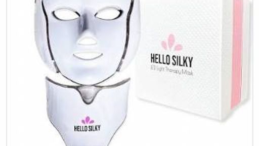 LED Light Therapy Mask FACIAL & NECK – Hello Silky Ad - Bigdatr