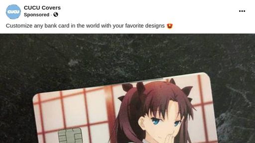 Used cucucovers to create a cover for my debit card  ryugioh