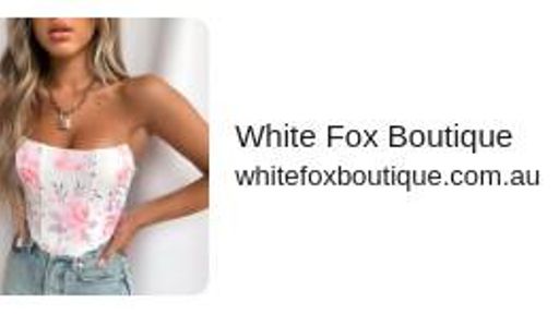 Strapless Tops  White Fox Boutique