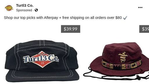 Turtl3 co hats Clearance