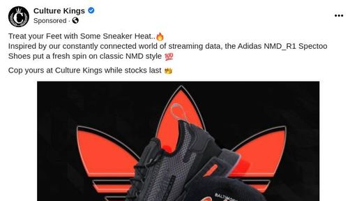 Culture hot sale kings nmd