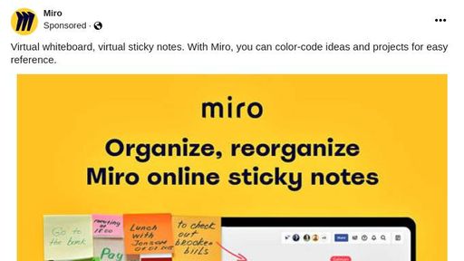 Online Sticky Notes For Virtual Collaboration | Miro Ad - Bigdatr