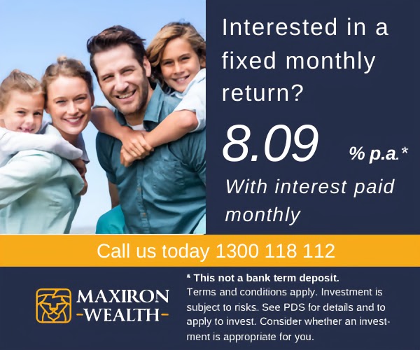 A better way to earn Maxiron Wealth Ad