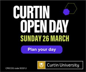 Curtin Open Day | Sunday 26 March 2023 Ad - Bigdatr