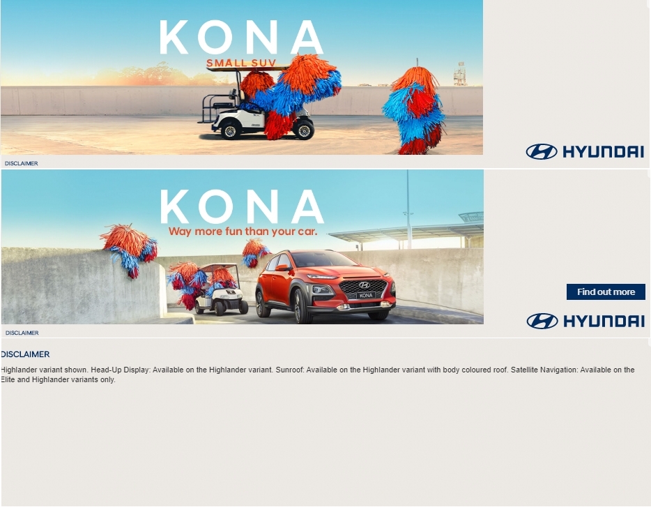 Hyundai Kona Ad Campaign