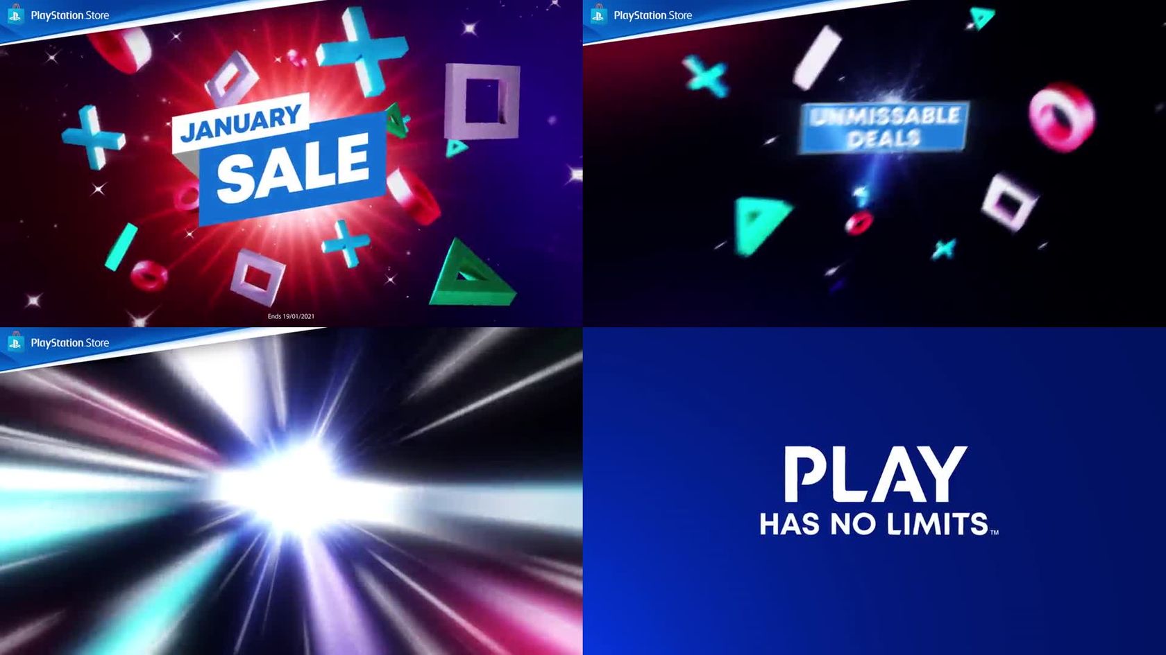 Explore New Playstation Ads