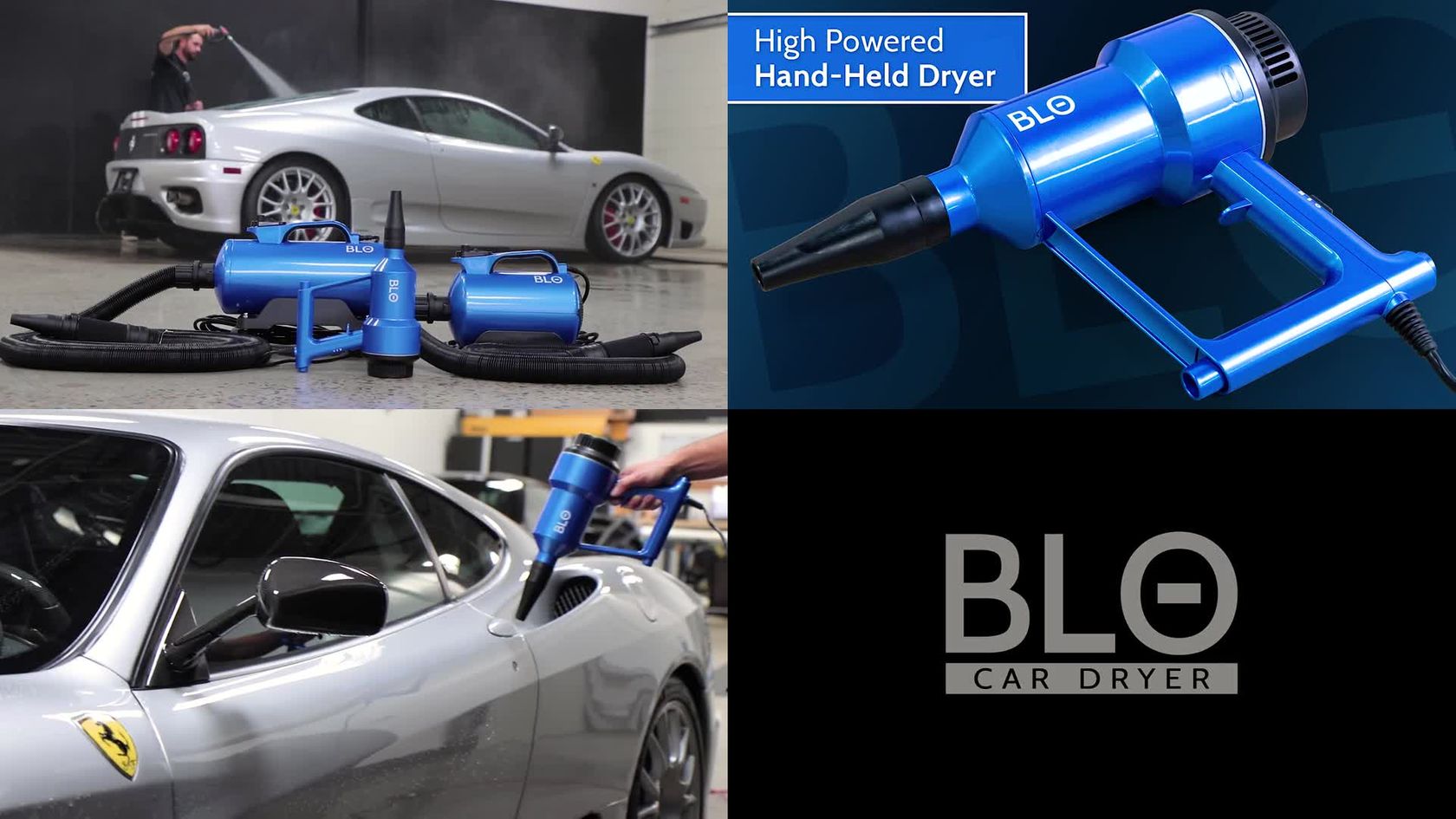 Explore New BLO Car Dryer Ads