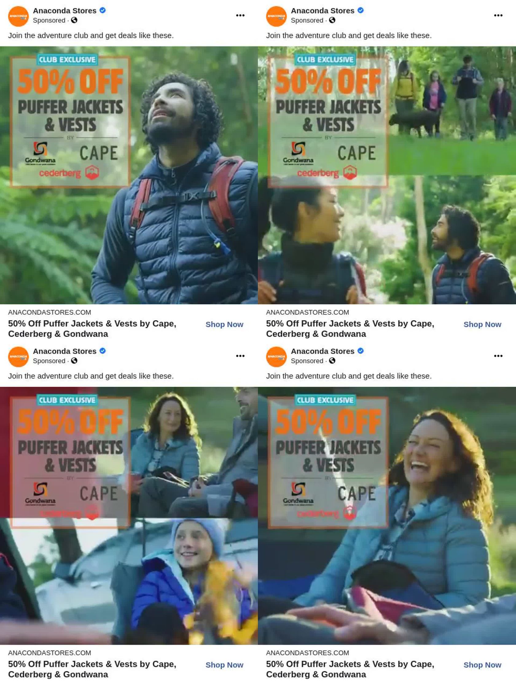 anaconda cape jacket