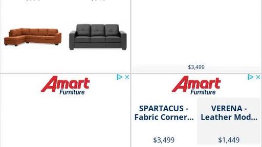 Spartacus discount couch amart