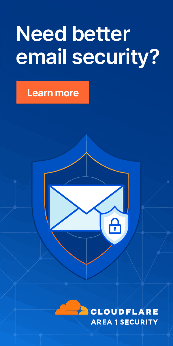Cloudflare area 1 email security preemptive cloud email security