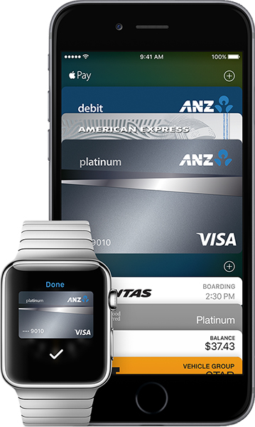 ANZ Apple Pay on Apple Watch and iPhone