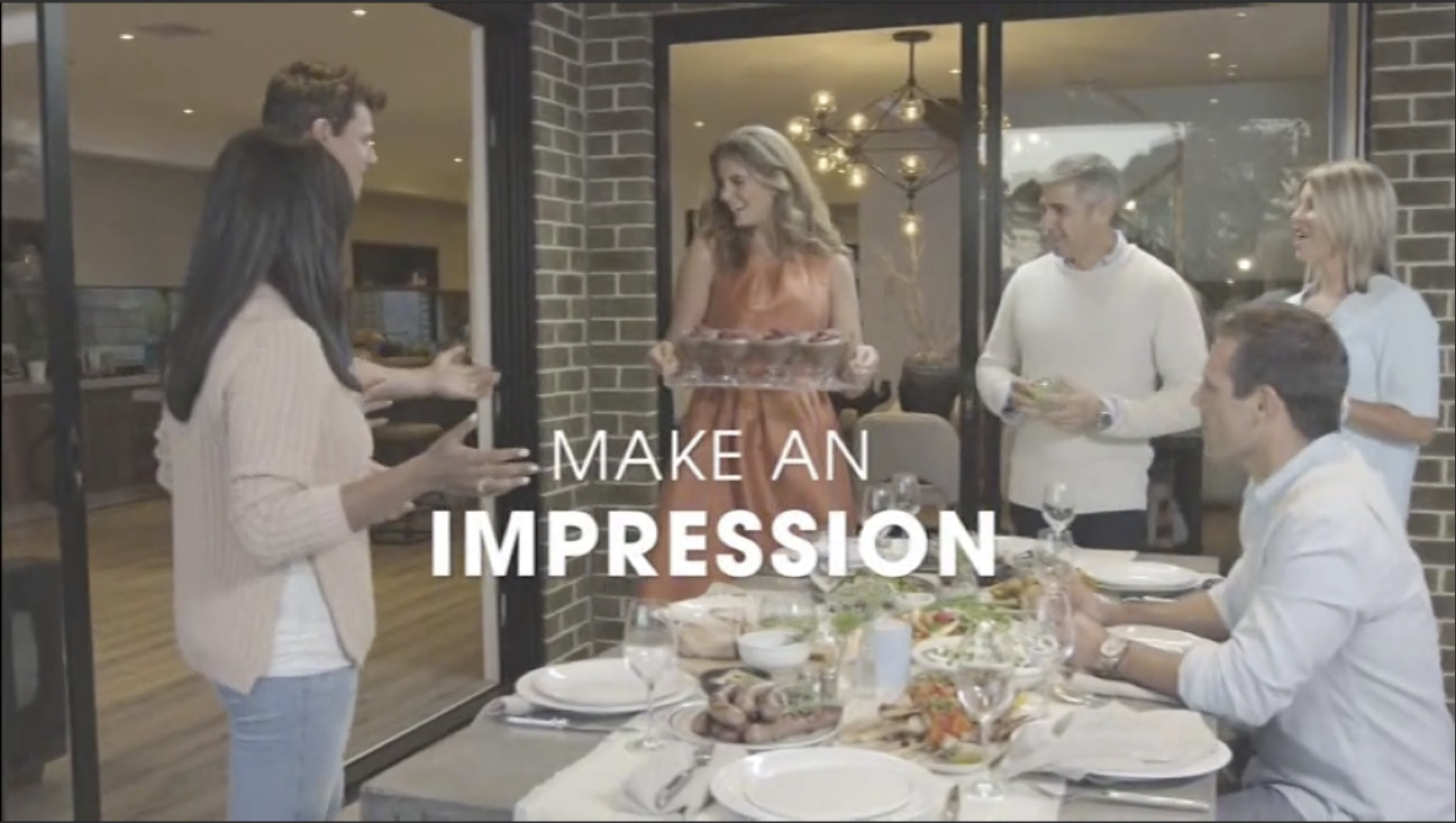 Boutique Homes “Make an impression, build your new home” campaign focused on a price point starting from $187,000.