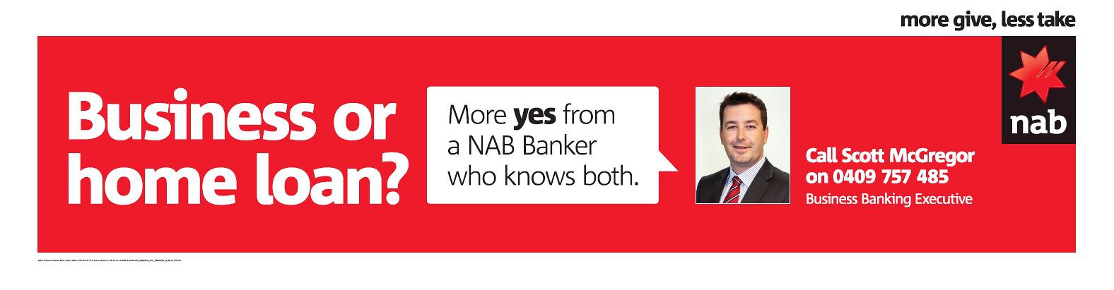 Image of NAB Business or Homeloan Campaign